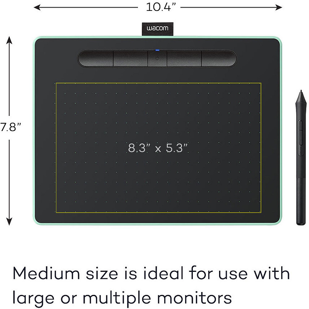 Wacom Intuos CTL-6100WLE-N Bluetooth (Medium/Pistachio