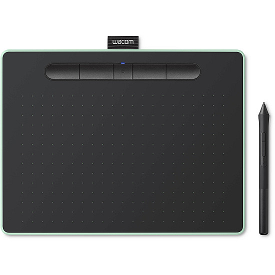 Wacom CTL-6100WL/P0 Intuos Mediumワイヤレス Wacom Intuos CTL-6100WLE-N Bluetooth (Medium/Pistachio) | DGtizers