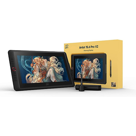 xp-pen 15.6 pro XPPen Artist Pro 15.6 V2 (2025) pen display review 