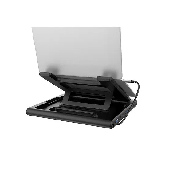 Multi-function Laptop Stand Type-C Docking Stations With Wireless Charger