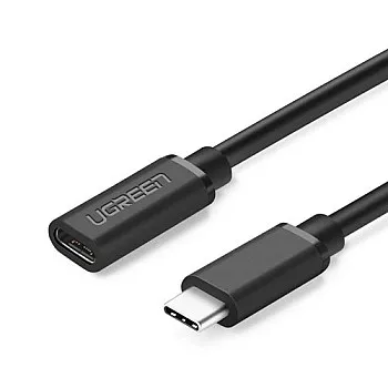 Ugreen cable extension cord USB Type-C 3.1 (female) - USB Type-C 3.1 (male) 0.5m-black 