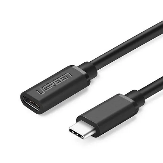 Ugreen cable extension cord USB Type-C 3.1 (female) - USB Type-C 3.1 (male) 0.5m-black