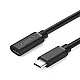Ugreen cable extension cord USB Type-C 3.1 (female) - USB Type-C 3.1 (male) 0.5m-black