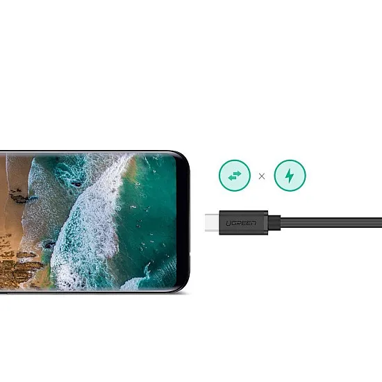 Ugreen cable extension cord USB Type-C 3.1 (female) - USB Type-C 3.1 (male) 0.5m-black