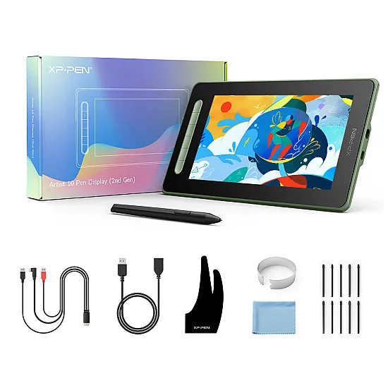XPPen Artist 10 (2nd Gen) -Green