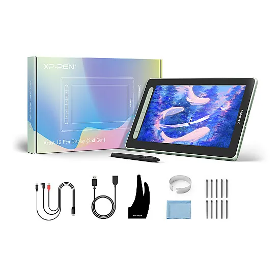 XPPen Artist 12 (2nd Gen) - green