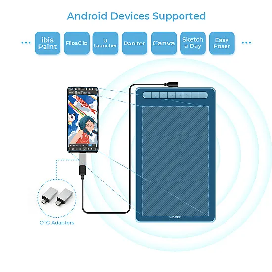 XPPen Deco L - Blue