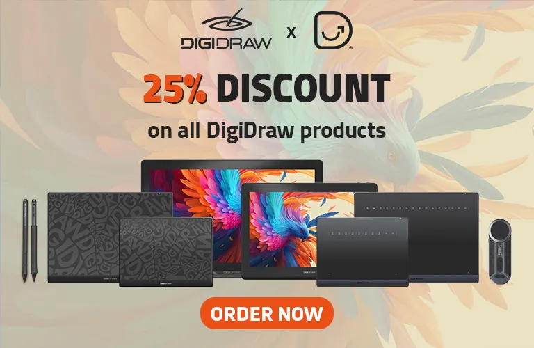 25% Discount on all Digidraw products