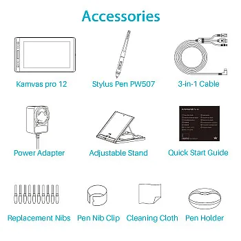 شاشة رسم  هايون Kamvas Pro 12  