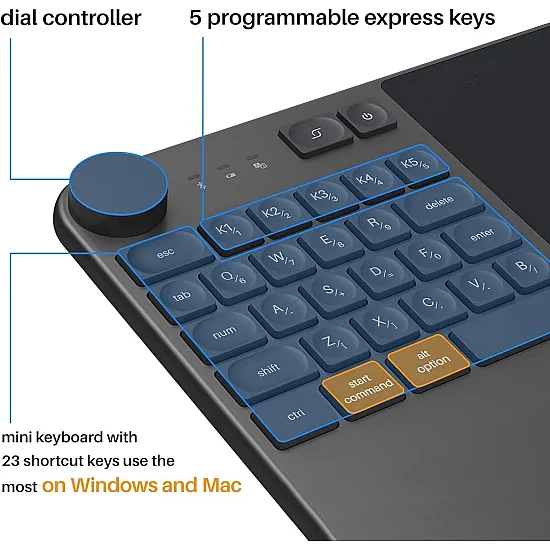 Huion Inspiroy Keydial KD200