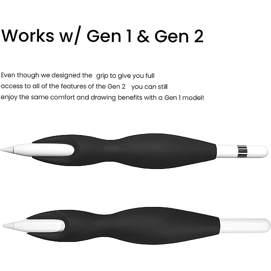 Comfortable Pen Grip Holder Sleeve for Pencil 2 Gen Tablet Touch Pen Protective Cover Case
