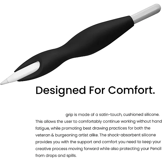 Comfortable Pen Grip Holder Sleeve for Pencil 2 Gen Tablet Touch Pen Protective Cover Case