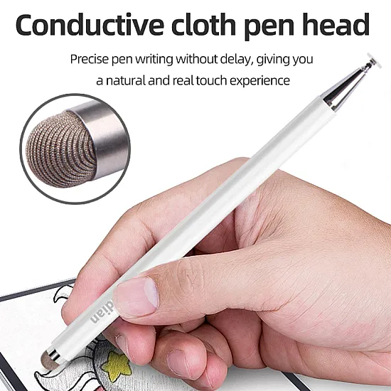 Ruidian Passive Pen Double-Side Tip (White) - B02