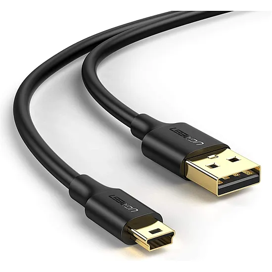UGREEN USB 2.0 A Male to Mini 5 Pin Male Cable 1m (Black)