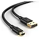 UGREEN USB 2.0 A Male to Mini 5 Pin Male Cable 1m (Black)