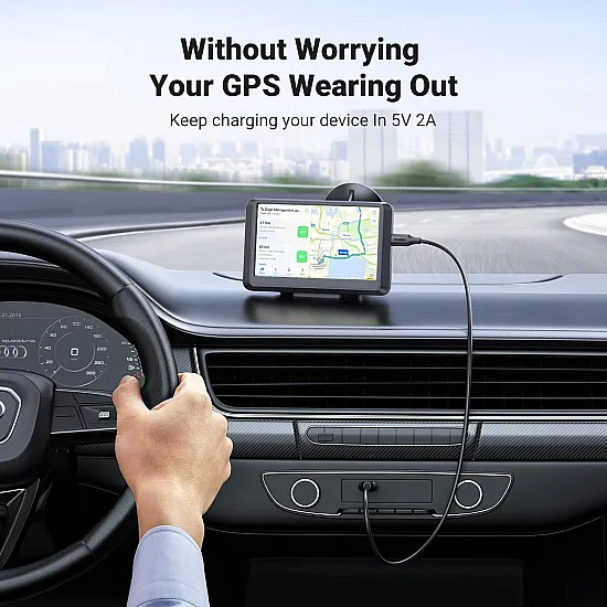 UGREEN USB 2.0 A Male to Mini 5 Pin Male Cable 1m (Black)