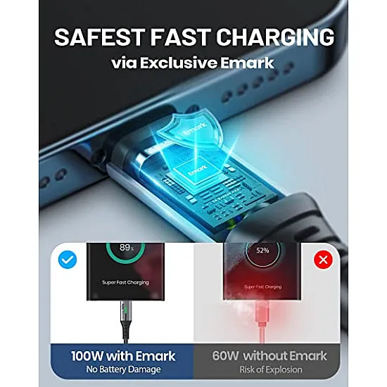 محول Jsaux 4K DisplayPort to HDMI