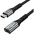 Fasgear-USB C Extension Cable 10Gbps USB 3.1 Gen 2 Type C Male to Female