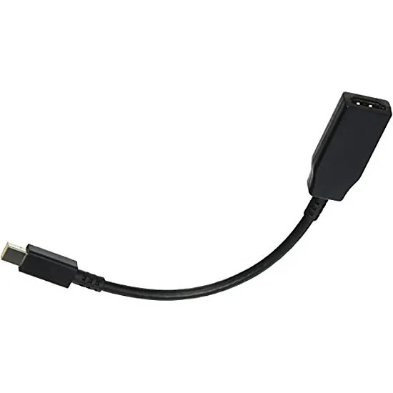 Lenovo mini-displayport to hdmi adapter that supports high resolutions up to 4k, 20cm - KX2561- black