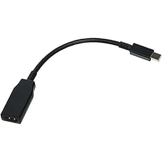 Lenovo mini-displayport to hdmi adapter that supports high resolutions up to 4k, 20cm - KX2561- black