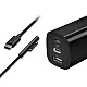 شاحن Sisyphy USB Type C GaN بقوة 65 واط لأجهزة مايكروسوفت سيرفس