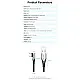Vention Right Angle Type-C Male to USB 2.0-A Male Nickel Plated Braided 3A Fast Charging Cable with 480Mbps Transfer Speed for Smartphones