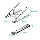Vention Foldable Laptop Stand Silver Aluminum Alloy Type