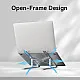 Vention Foldable Laptop Stand Silver Aluminum Alloy Type