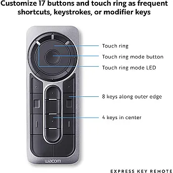 Wacom Express Key Remote for Cintiq & Intuos Pro (ACK411050)