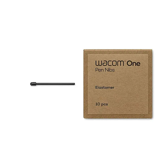 Pen Nibs Elastomer (black) for Wacom One Standard Pen - 10 pcs - ACK24918Z
