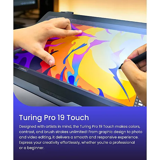 DIGIDRAW Turing Pro 19 touch - 4K