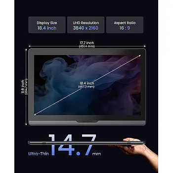 DIGIDRAW Turing Pro 19 touch - 4K