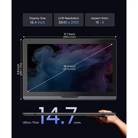 DIGIDRAW Turing Pro 19 touch - 4K