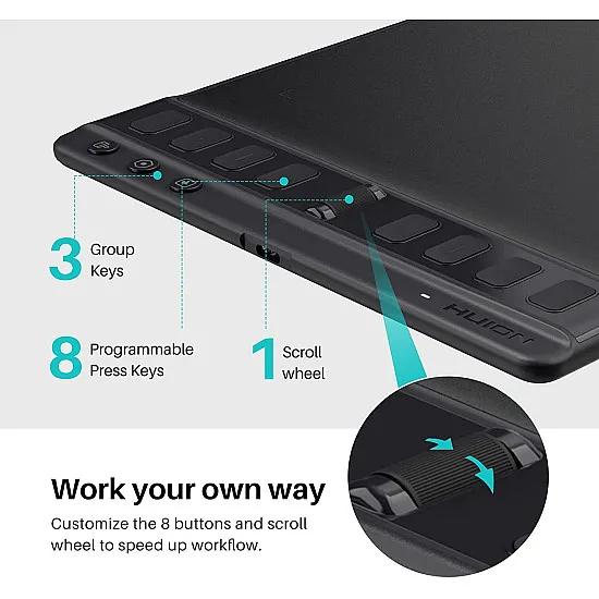 Huion Inspiroy 2 M (H951P)