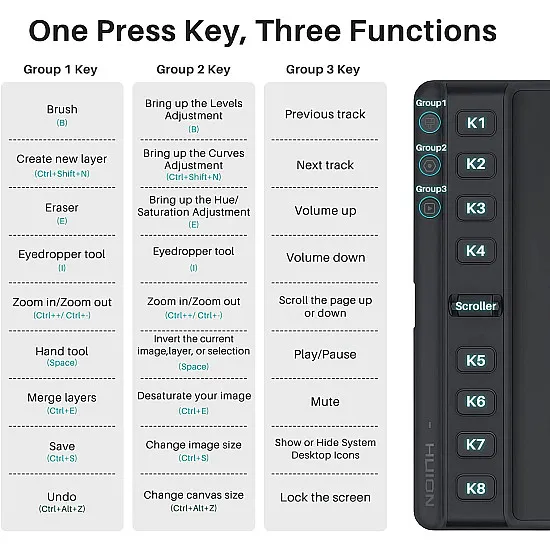 Huion Inspiroy 2 M (H951P)