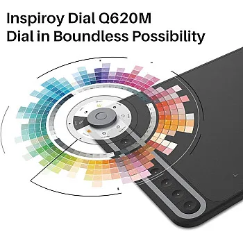 Huion Inspiroy Dial Q620M - black 