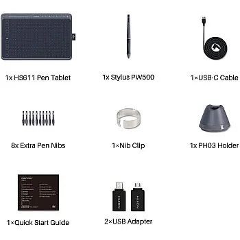 هايون انسبيروي HS611 (رمادي)
