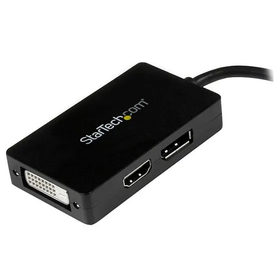 3-in-1 Mini DisplayPort to DisplayPort DVI or HDMI converter