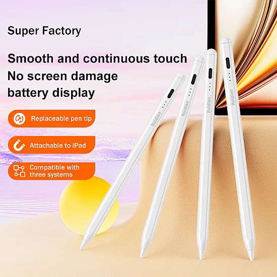 Ruidian Magnetic Active Stylus Pen (White) - Q503