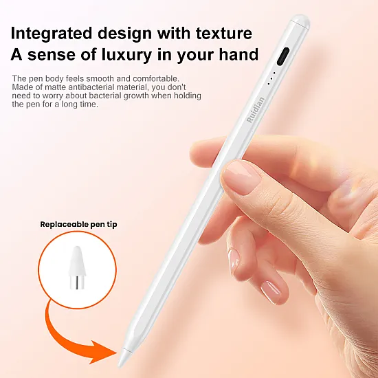 Ruidian Magnetic Active Stylus Pen (White) - Q503