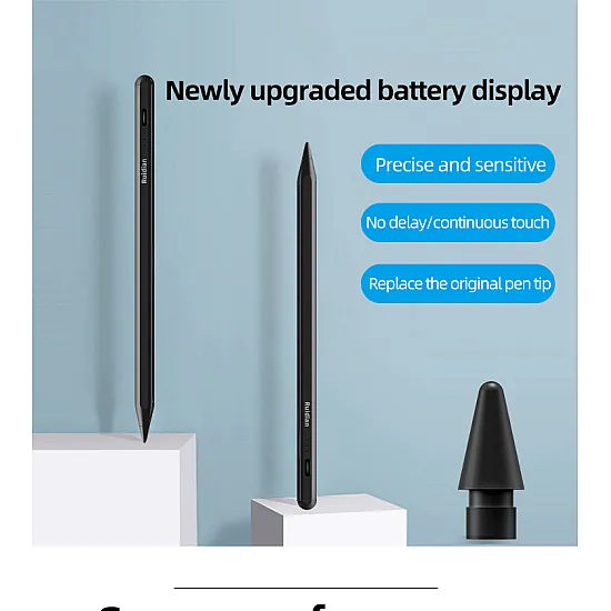 Ruidian Magnetic Active Stylus Pen (Black) - Q503