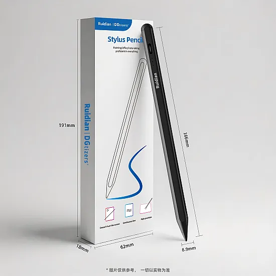 Ruidian Magnetic Active Stylus Pen (Black) - Q503