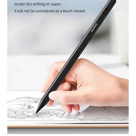 Ruidian Magnetic Active Stylus Pen (Black) - Q503