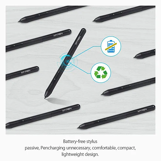 XPPen P01 Battery-free Passive Stylus