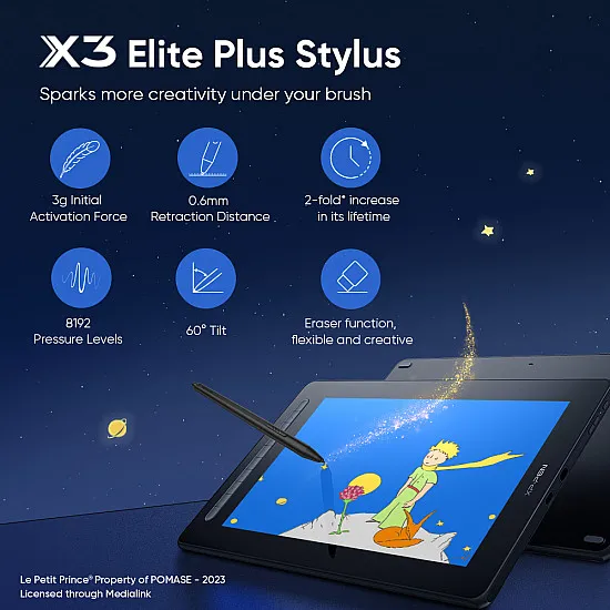 XPPen Artist 16 (2nd Gen) -  Le Petit Prince Edition