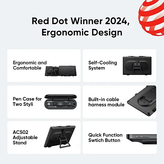 XPPen Artist Pro 24 (Gen2) Drawing Display - 4K