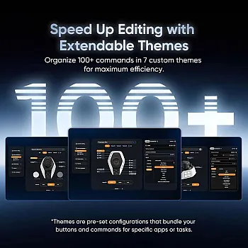 XPPen Pilot Pro Editing Console One Hand Control