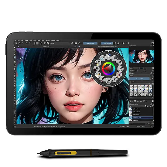 BOSTO BT-101C Pen tablet monitor - blue