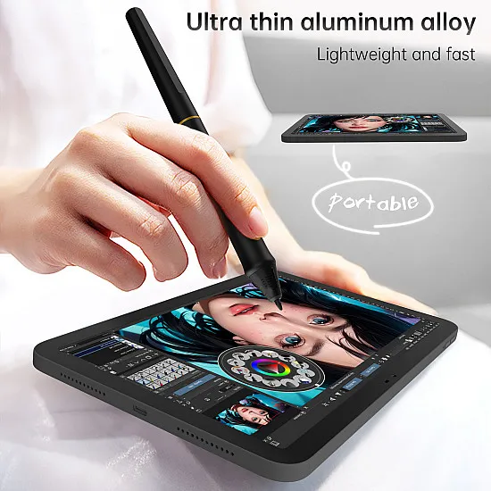BOSTO BT-101C Pen tablet monitor - blue