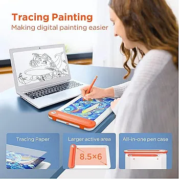 ugee 8" Bluetooth Drawing Tablet Q8W